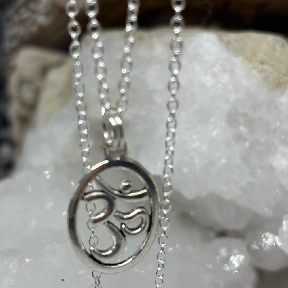2 for $25 OM 18” Unisex Pendant Necklace